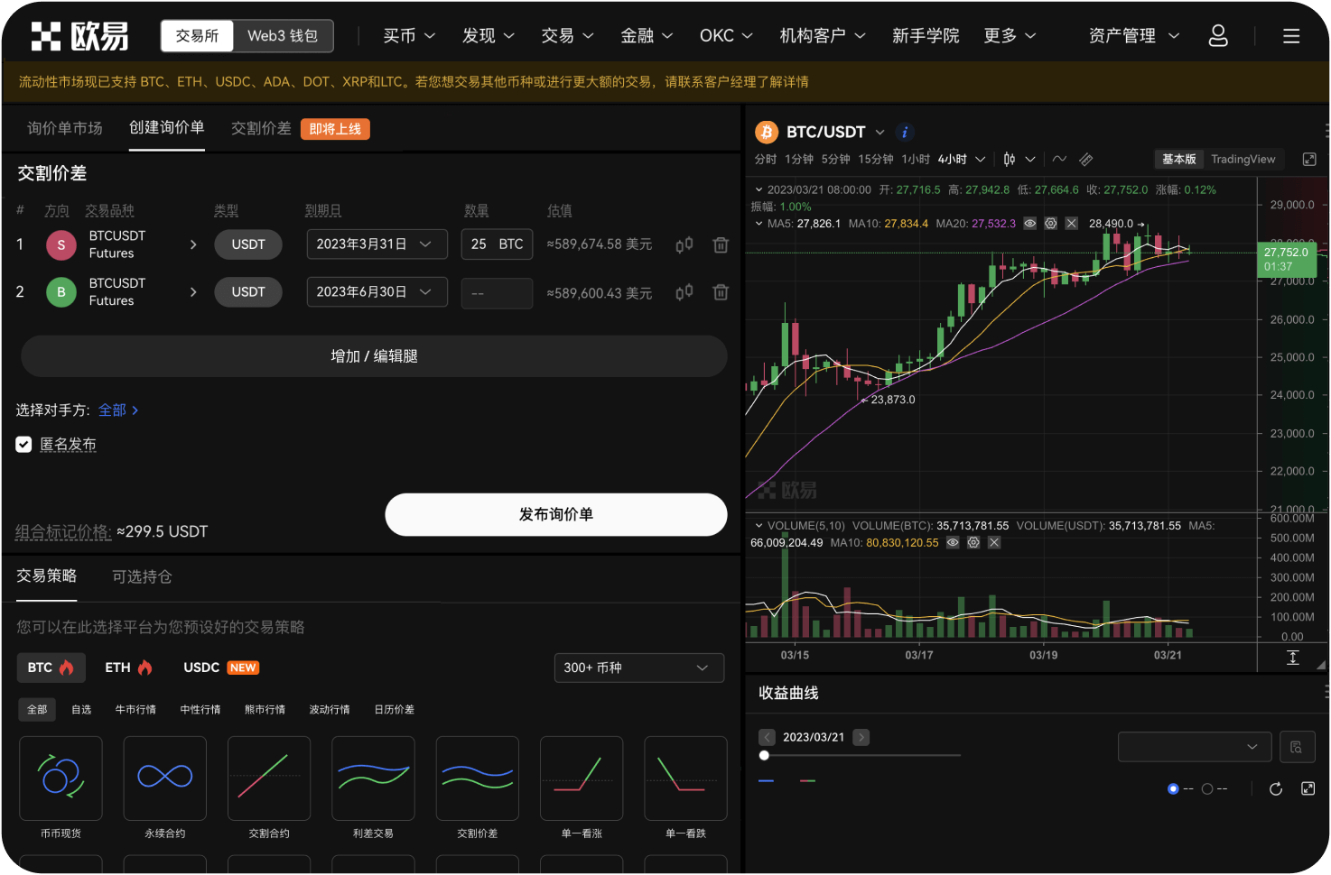 市价单和限价单的区别